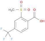 2-Methylsulfonyl-4-(trifluoromethyl)benzoic acid