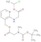 Glycine, N-[(1,1-dimethylethoxy)carbonyl]-N-methyl-, [2-[[(1-chloroethoxy)carbonyl]methylamino]-3-…