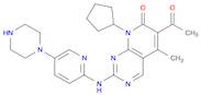 6-Acetyl-8-cyclopentyl-5-methyl-2-((5-(1-piperazinyl)-2-pyridinyl)amino)pyrido[2,3-d]pyridin-7(8H)…