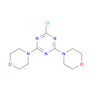 2-Chloro-4,6-di-4-morpholinyl-1,3,5-triazine