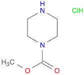 Methyl piperazine-1-carboxylate hydrochloride