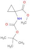 Methyl 1-((tert-butoxycarbonyl)amino)cyclopropanecarboxylate