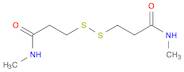 N,N'-Dimethyl-3,3'-dithiodipropionamide