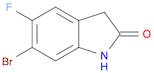 6-Bromo-5-fluoroindolin-2-one