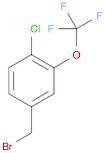 4-(Bromomethyl)-1-chloro-2-(trifluoromethoxy)benzene