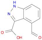 4-Formyl-1H-indazole-3-carboxylic acid