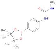 1-Methyl-3-(4-(4,4,5,5-tetramethyl-1,3,2-dioxaborolan-2-yl)phenyl)urea