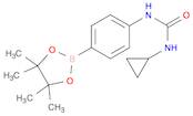 1-Cyclopropyl-3-(4-(4,4,5,5-tetramethyl-1,3,2-dioxaborolan-2-yl)phenyl)urea