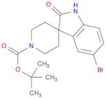 tert-Butyl 5-bromo-2-oxospiro[3H-indoline-3,4'-piperidine]-1'-carboxylate