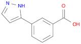 3-(1H-Pyrazol-5-yl)benzoic acid