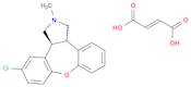 1H-Dibenz[2,3:6,7]oxepino[4,5-c]pyrrole, 5-chloro-2,3,3a,12b-tetrahydro-2-methyl-, trans-, (Z)-2...