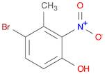 4-Bromo-3-methyl-2-nitrophenol