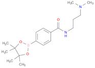 4-(3-(Dimethylamino)propylcarbamoyl)phenylboronic acid pinacol ester