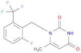 1-(2-fluoro-6-(trifluoromethyl)benzyl)-6-methylpyrimidine-2,4(1H,3H)-dione