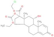 (11b,17a)-17-[(Ethoxycarbonyl)oxy]-11-hydroxy-3-oxo-Androsta-1,4-diene-17-carboxylic acid chlorome…