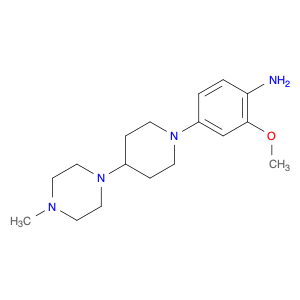 2-Methoxy-4-(4-(4-methylpiperazin-1-yl)piperidin-1-yl)aniline