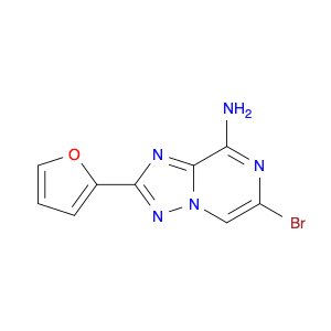 6-Bromo-2-(2-furanyl)[1,2,4]triazolo[1,5-a]pyrazin-8-amine