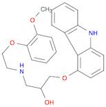 1-(9H-Carbazol-4-yloxy)-3-[[2-(2-methoxyphenoxy)ethyl]amino]-2-propanol