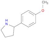 2-(4-Methoxyphenyl)pyrrolidine