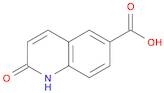 1,2-Dihydro-2-oxo-6-quinolinecarboxylic acid