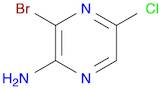 2-Pyrazinamine,3-bromo-5-chloro-