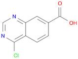 4-Chloro-7-quinazolinecarboxylic acid