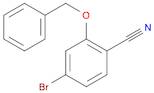 2-Benzyloxy-4-bromobenzonitrile