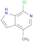 7-Chloro-4-methyl-1H-pyrrolo[2,3-c]pyridine