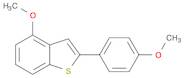 Benzo[b]thiophene, 4-methoxy-2-(4-methoxyphenyl)-