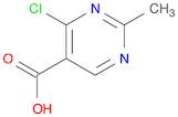 4-Chloro-2-methylpyrimidine-5-carboxylic acid