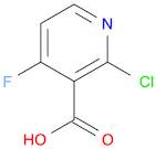 2-Chloro-4-fluoronicotinic acid