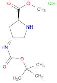 Methyl (2S,4R)-4-Boc-aminopyrrolidine-2-carboxylate hydrochloride