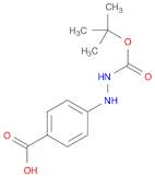 4-(2-(tert-Butoxycarbonyl)hydrazinyl)benzoic acid