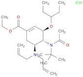 Ethyl (3R,4R,5S)-4-N-Acetyl(1,1-dimethylethyl)amino-5-N,N-diallylamino-3-(1-ethylpropoxy)-1-cycl...