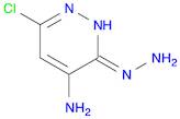 6-Chloro-3-hydrazinylpyridazin-4-amine