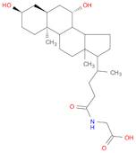 Glycoursodeoxycholic acid