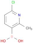 (6-Chloro-2-methylpyridin-3-yl)boronic acid