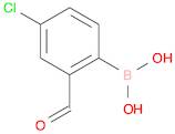 4-Chloro-2-formylphenylboronic acid