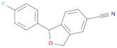 1-(4-Fluorophenyl)-1,3-dihydroisobenzofuran-5-carbonitrile