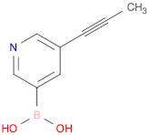 5-(prop-1-ynyl)pyridin-3-ylboronic acid