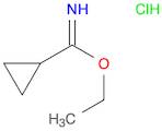 Ethyl cyclopropanecarbimidate hydrochloride