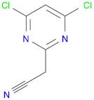 2-(4,6-Dichloropyrimidin-2-yl)acetonitrile