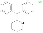 2-benzhydrylpiperidine hydrochloride