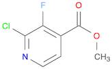 Methyl 2-chloro-3-fluoro-4-pyridinecarboxylate