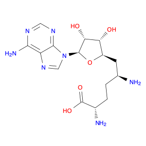 6,9-Diamino-1-(6-amino-9H-purin-9-yl)-1,5,6,7,8,9-hexadeoxy-D-glycero-α-L-talo-decofuranuronic acid