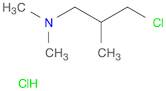 3-Dimethylamino-2-methylpropyl chloride hydrochloride