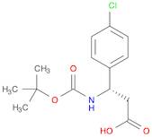 (S)-3-((tert-Butoxycarbonyl)amino)-3-(4-chlorophenyl)propanoic acid