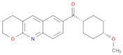 (3,4-Dihydro-2H-pyrano[2,3-b]quinolin-7-yl)-(cis-4-methoxycyclohexyl)-methanone