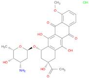 (8S-cis)-8-Acetyl-10-((3-amino-2,3,6-trideoxy-α-L-lyxo-hexopyranosyl)oxy)-7,8,9,10-tetrahydro-6,8,…