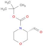 4-Morpholinecarboxylicacid, 3-formyl-, 1,1-dimethylethyl ester, (3S)-